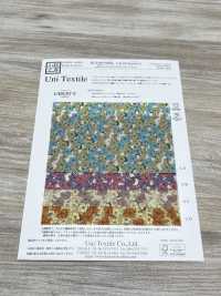 KCP807MWL-DK-12 Coton 80 Lawn Miracle Wave Liberty Print Suzanne[Fabrication De Textile] Uni Textile(Atelier Komon) Sous-photo