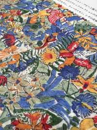 KCP807MWL-DK-8 Coton 80 Lawn Miracle Wave Liberty Print Diane[Fabrication De Textile] Uni Textile(Atelier Komon) Sous-photo