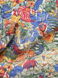 KCP807MWL-DK-8 Coton 80 Lawn Miracle Wave Liberty Print Diane[Fabrication De Textile] Uni Textile(Atelier Komon) Sous-photo