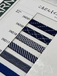 IND02 Cordon Indigo 8 Mm[Ruban Ruban Cordon] Cordon Sous-photo