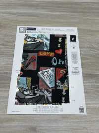 KDP2312SD-58-DD-774 Impression Jet D'encre Grande Largeur Féminine Dechin[Fabrication De Textile] Uni Textile(Atelier Komon) Sous-photo