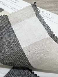 KKC907-D1 Coton Tencel Teint En Fil à Fronces[Fabrication De Textile] Uni Textile(Atelier Komon) Sous-photo