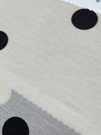 KKP1070-W-DSB-128 Organza Filé Fendu 20d, Impression Monochrome[Fabrication De Textile] Uni Textile(Atelier Komon) Sous-photo