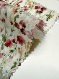 28111 Aquarelle Sur Toile De Linon 60 Fils, Petit Imprimé Floral[Fabrication De Textile] SUNWELL Sous-photo