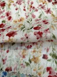 28111 Aquarelle Sur Toile De Linon 60 Fils, Petit Imprimé Floral[Fabrication De Textile] SUNWELL Sous-photo