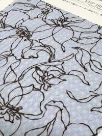 KKP1910-D47 Impression Monochrome Sur Toile Seersucker 50D[Fabrication De Textile] Uni Textile(Atelier Komon) Sous-photo