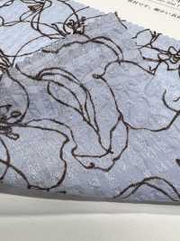 KKP1910-D47 Impression Monochrome Sur Toile Seersucker 50D[Fabrication De Textile] Uni Textile(Atelier Komon) Sous-photo