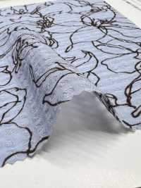 KKP1910-D47 Impression Monochrome Sur Toile Seersucker 50D[Fabrication De Textile] Uni Textile(Atelier Komon) Sous-photo