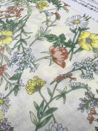 28114 Cordot Organics® Pelouse 60 Fils à Imprimé Floral Rétro[Fabrication De Textile] SUNWELL Sous-photo