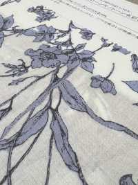 28103 Imprimé Floral Aquarelle Monochrome En Toile De Linon 60 Fils[Fabrication De Textile] SUNWELL Sous-photo