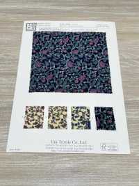 KKP2338-D14 Chirimen Chirimen®[Fabrication De Textile] Uni Textile(Atelier Komon) Sous-photo