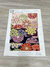 KKP2338-D392A Chirimen Chirimen®[Fabrication De Textile] Uni Textile(Atelier Komon) Sous-photo