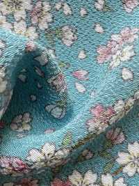 KKP2338-D382A Chirimen Chirimen®[Fabrication De Textile] Uni Textile(Atelier Komon) Sous-photo