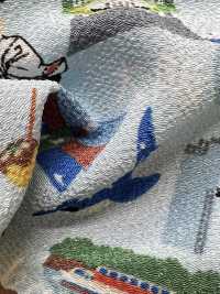 KKP2338-DB-99 Chirimen Chirimen®[Fabrication De Textile] Uni Textile(Atelier Komon) Sous-photo