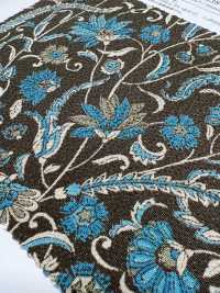 KKP2338-DB-179 Chirimen Chirimen®[Fabrication De Textile] Uni Textile(Atelier Komon) Sous-photo