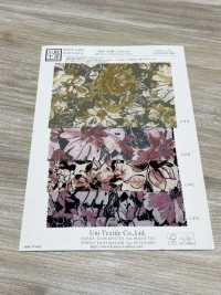 KKP2338-DB-141 Chirimen Chirimen®[Fabrication De Textile] Uni Textile(Atelier Komon) Sous-photo