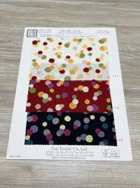 KKP2338-DB-80 Chirimen Chirimen®[Fabrication De Textile] Uni Textile(Atelier Komon) Sous-photo