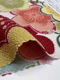 KKP2338-DHM-111 Chirimen Chirimen®[Fabrication De Textile] Uni Textile(Atelier Komon) Sous-photo