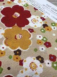 KKP2338-DHM-103 Futako Chirimen Imprimé Multicolore[Fabrication De Textile] Uni Textile(Atelier Komon) Sous-photo