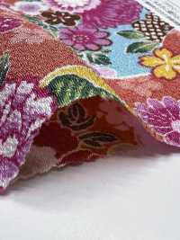 KKP2338-DHM-102 Chirimen Chirimen®[Fabrication De Textile] Uni Textile(Atelier Komon) Sous-photo