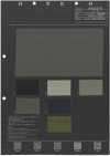 NY5230B Nylon W Ripstop Sans Motif Couleur Hydrofuge
