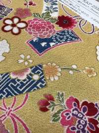 KKP2338-DHM-90 Chirimen Chirimen®[Fabrication De Textile] Uni Textile(Atelier Komon) Sous-photo