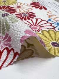 KKP2338-DHM-87 Chirimen Chirimen®[Fabrication De Textile] Uni Textile(Atelier Komon) Sous-photo
