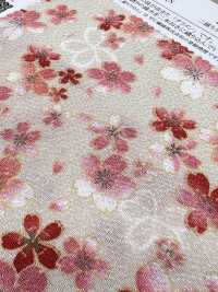 KKP2338-DHM-83 Futako Chirimen Imprimé Multicolore[Fabrication De Textile] Uni Textile(Atelier Komon) Sous-photo