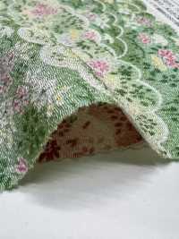 KKP2338-D-KUMONIHANA Futako Chirimen Nuages ​​Et Fleurs[Fabrication De Textile] Uni Textile(Atelier Komon) Sous-photo