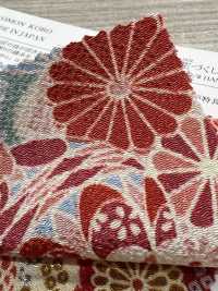 KKP2338-D-HANAZUKUSI Fleurs De Futako Chirimen[Fabrication De Textile] Uni Textile(Atelier Komon) Sous-photo