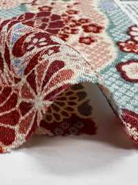 KKP2338-D-HANAZUKUSI Fleurs De Futako Chirimen[Fabrication De Textile] Uni Textile(Atelier Komon) Sous-photo