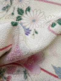 KKP2338-D-HANATEMARI Boule De Fleurs Futako Chirimen[Fabrication De Textile] Uni Textile(Atelier Komon) Sous-photo