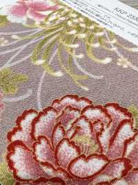 KKP2338-D-HANAMIYABI Futako Chirimen Hana Miyabi[Fabrication De Textile] Uni Textile(Atelier Komon) Sous-photo