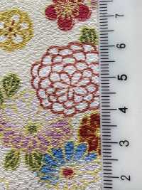 KKP2338-D-HANAKOMATI Futako Chirimen Hanakomachi[Fabrication De Textile] Uni Textile(Atelier Komon) Sous-photo