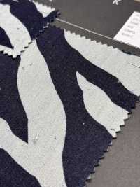 5-DENIM-PT4SF Impression Par Décharge Sur Denim 12 Oz[Fabrication De Textile] HOKKOH Sous-photo