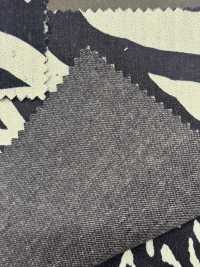 5-DENIM-PT4SF Impression Par Décharge Sur Denim 12 Oz[Fabrication De Textile] HOKKOH Sous-photo
