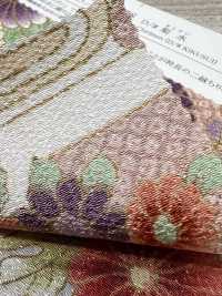 KKP2338-D-KIKUSUI Futako Chirimen Kikusui[Fabrication De Textile] Uni Textile(Atelier Komon) Sous-photo