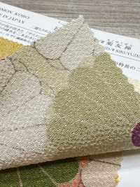 KKP2338-D-KIKUYUZEN Futako Chirimen Chrysanthème Yuzen[Fabrication De Textile] Uni Textile(Atelier Komon) Sous-photo