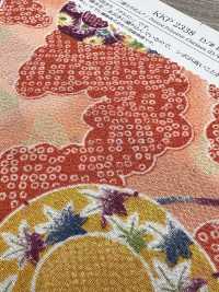 KKP2338-D-SIKITUZUMI Tambour Futago Chirimen Shiki[Fabrication De Textile] Uni Textile(Atelier Komon) Sous-photo