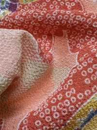 KKP2338-D-SIKITUZUMI Tambour Futago Chirimen Shiki[Fabrication De Textile] Uni Textile(Atelier Komon) Sous-photo