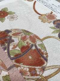 KKP2338-D-TEMARI Futagoshi Chirimen Temari[Fabrication De Textile] Uni Textile(Atelier Komon) Sous-photo