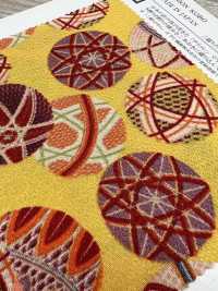 KKP2338-D-KOTEMARI Futago Chirimen Petite Balle[Fabrication De Textile] Uni Textile(Atelier Komon) Sous-photo