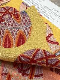 KKP2338-D-KOTEMARI Futago Chirimen Petite Balle[Fabrication De Textile] Uni Textile(Atelier Komon) Sous-photo