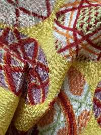 KKP2338-D-KOTEMARI Futago Chirimen Petite Balle[Fabrication De Textile] Uni Textile(Atelier Komon) Sous-photo