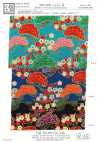 KKP2338-D-MATUNIUME Futako Chirimen Pin Et Prune