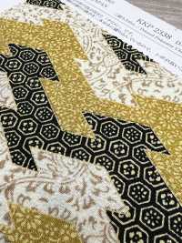 KKP2338-D-HINABISI Futako Chirimen Hinabishi[Fabrication De Textile] Uni Textile(Atelier Komon) Sous-photo