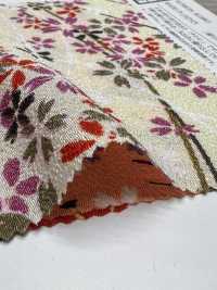 KKP2338-D-KUSAZAKURA Futako Chirimen Kusa-zakura[Fabrication De Textile] Uni Textile(Atelier Komon) Sous-photo