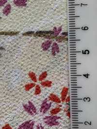 KKP2338-D-KUSAZAKURA Futako Chirimen Kusa-zakura[Fabrication De Textile] Uni Textile(Atelier Komon) Sous-photo