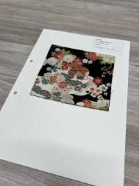 850585 Pelouse Hana Gold Motif Japonais Trésor Fleurs Dans Une Mer De Nuages[Fabrication De Textile] VANCET Sous-photo