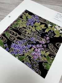 850586 Fleur De Pelouse Dorée Motif Japonais Glycine Eau Courante[Fabrication De Textile] VANCET Sous-photo